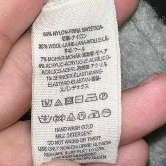 Free People Oversized Long Cardigan Size Small Gray - Picture 5 of 5